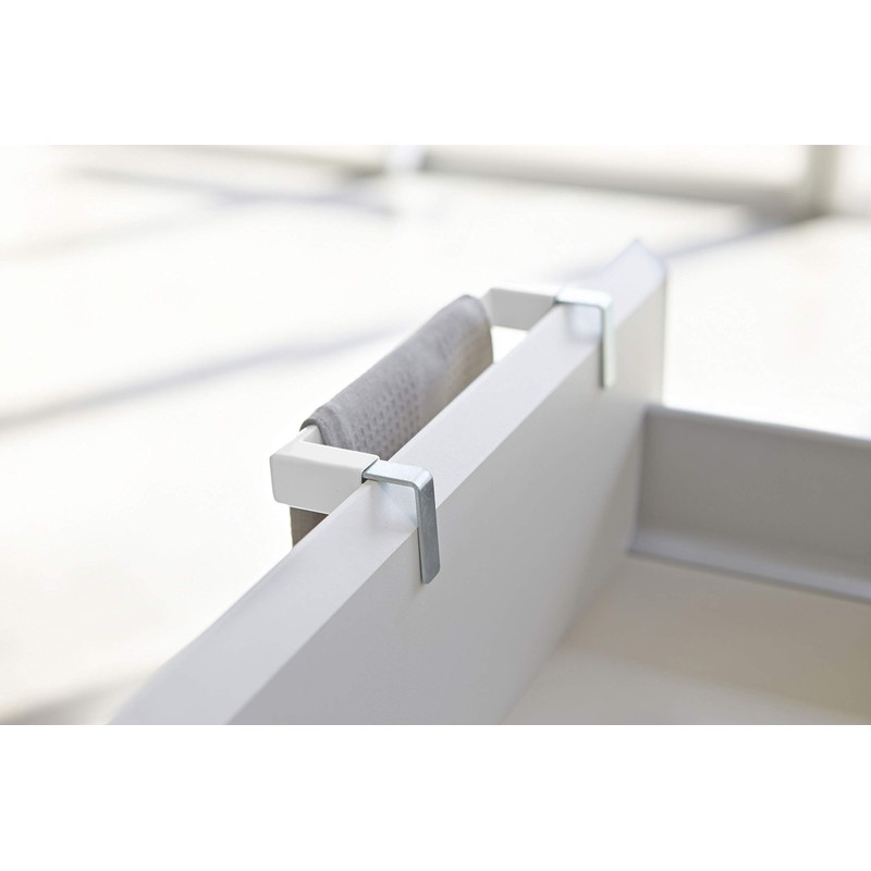 Yamazaki 4748 Towel Hanger Bar, White, Approx. W 7.5 x