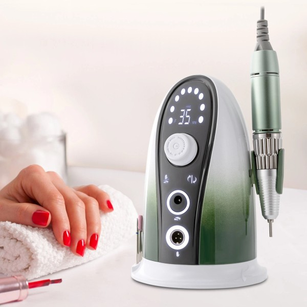 OCASAMI Electric Nail Drill File Portable Spas/Nail Salons Machine Kit
