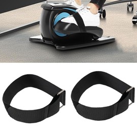 Elliptical Foot Pedal Straps, 2 PCS Universal Adjustable Under Desk Leg Ellipse Exerciser Row Machine Accessories, Enhances Stability and Workout Efficiency