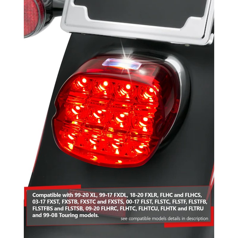 HAZAWA Tail Light Led Integrated Turn Signal Brake Running Light