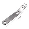 RONRONS 5 Pack Mini Stainless Steel Pocket Pry Bar Crowbar