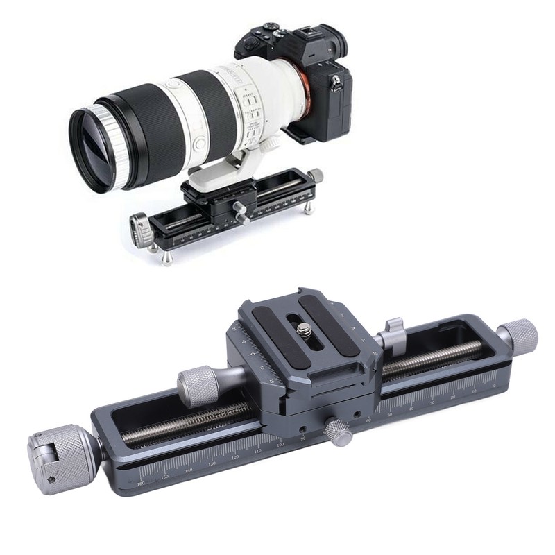 Macro Focusing Rail Slider Camera Close Up Shooting Rail Portable