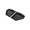 MODY 2x Matt Black Fender Vent Trim Side Cover For