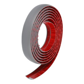 uxcell Floor Transition Strip 10ft Self Adhesive Carpet Transition Edging Trim Strip 3 Meter PVC Floor Strip for Height Less Than 5mm, Gray