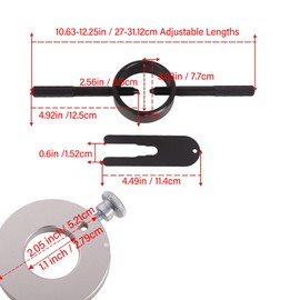 Ausla Motorcycle Fork Spring Compressor Tool, Fork Spring Compressor Tool for Most Upside Down Sreetbike Motorcycle Forks