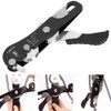Vbestlife 150KG Black Aluminum Alloy Climbing Carabiner with High Security