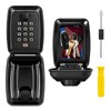 MEETOZ Lock Key Safe Wall Mounted, Waterproof Police Approved Lockbox,