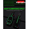 HIBEYO Folding Key Fob Cover Compatible with Buick Encore Fit