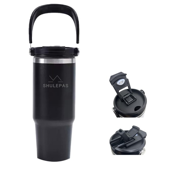 SHULEPAS Tumbler, 30.4 fl oz (900 ml), Water Bottle with