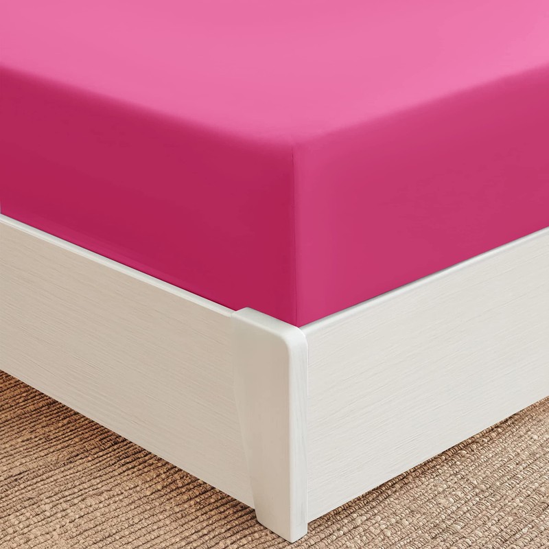 Hafaa King Size Fitted Sheets – Easy Care 25 cm