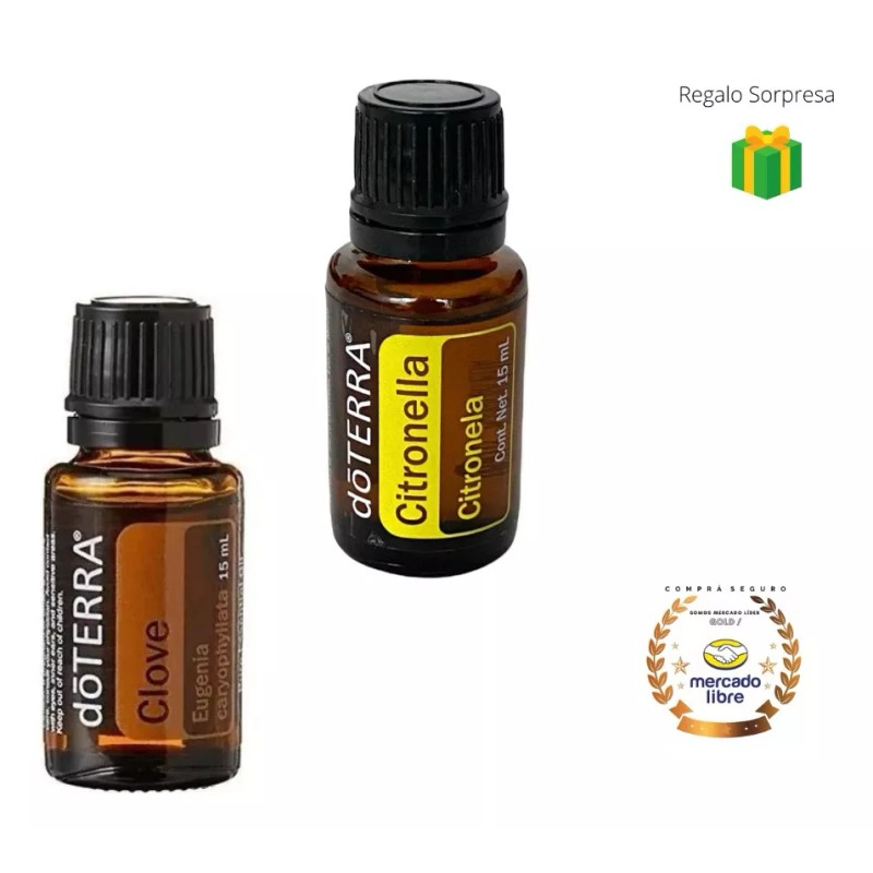 Doterra Clavo (clove ) + Citronela ( Citronella) Doterra 15ml