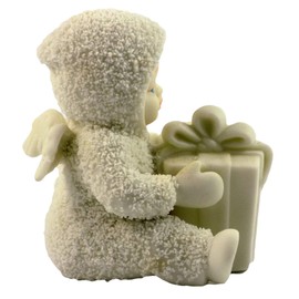 Department 56 Snowbabies "Can I Open It Now"