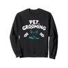 Funny Dog Groomer Clothes for Pet Younique Stylist Sweatshirt, black