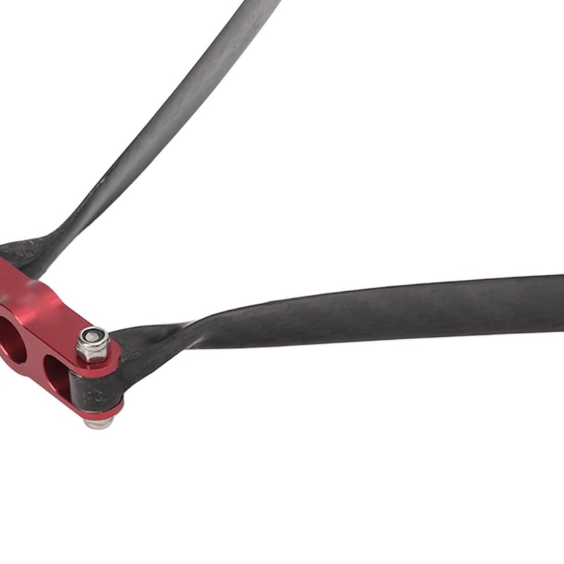 2 Blades RC Airplane Folding Propeller with Adapter Ring Carbon