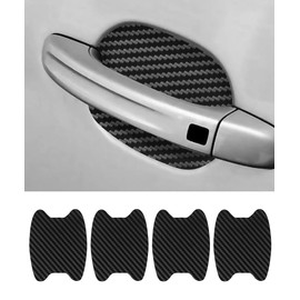Flaconi 4pcs Car Door Handle Protection, Door Handle Protection Car, Car Door Handle Sticker, Car Door Handle Protective Film, Protection Sticker for Car Door Handles, Universal Fit for Most Vehicles