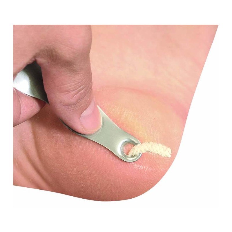 Noji Foot Cuticle Scraper, Stainless Steel, Hanging Type