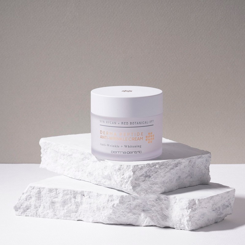 Dermacentric Derma Peptide Anti-Wrinkle Cream 50ml Collagen Wrinkle Improvement Anti-Aging
