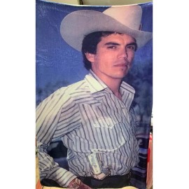 CUPRISHDIKALUR STORE Frazada Cobija Artista Chalino Sanchez Individual Ultra Suav