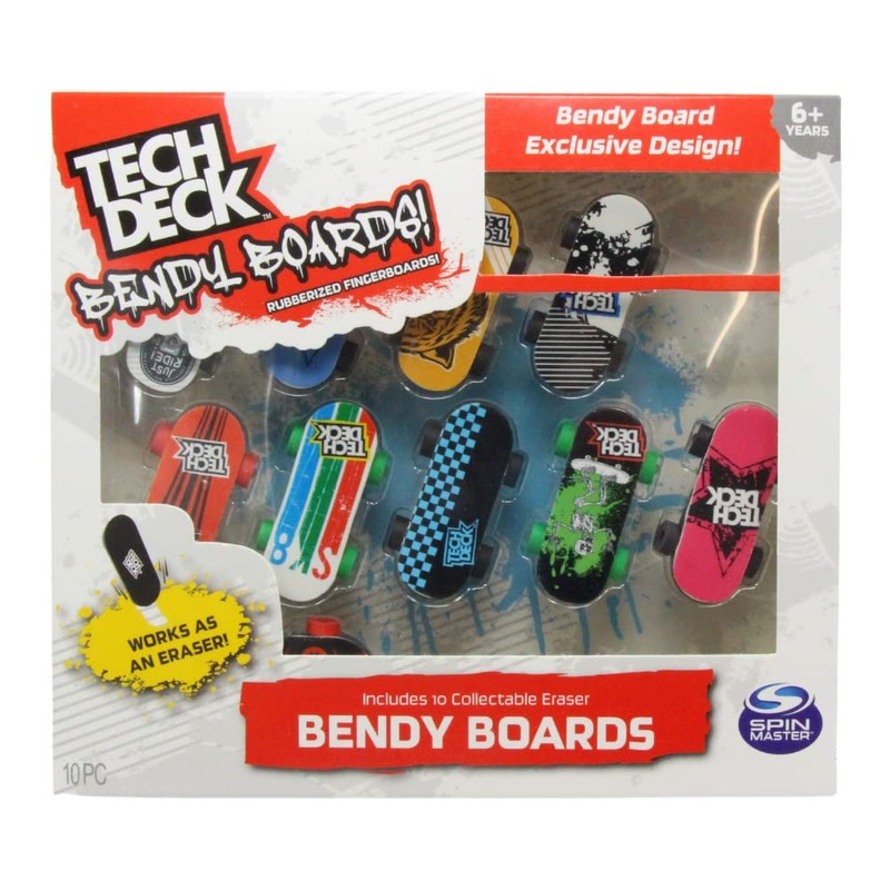 Tech Deck Bendy Boards - Confezione da 10