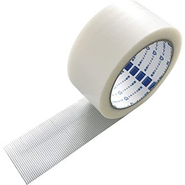 okamoto PE Cloth Multifunctional Harnessed Repair Packing Moving Tape 50mmx25 m Field No. (A Little Bit Of... 414r White
