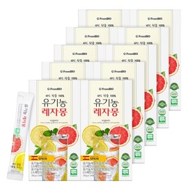 Prombi 100 Pro NFC Organic Reth Jamong Ju 14 Po X10 Box 20 weeks / 프롬바이오 100프로 NFC 유기농 레자몽 즙 14포x10박스 20주