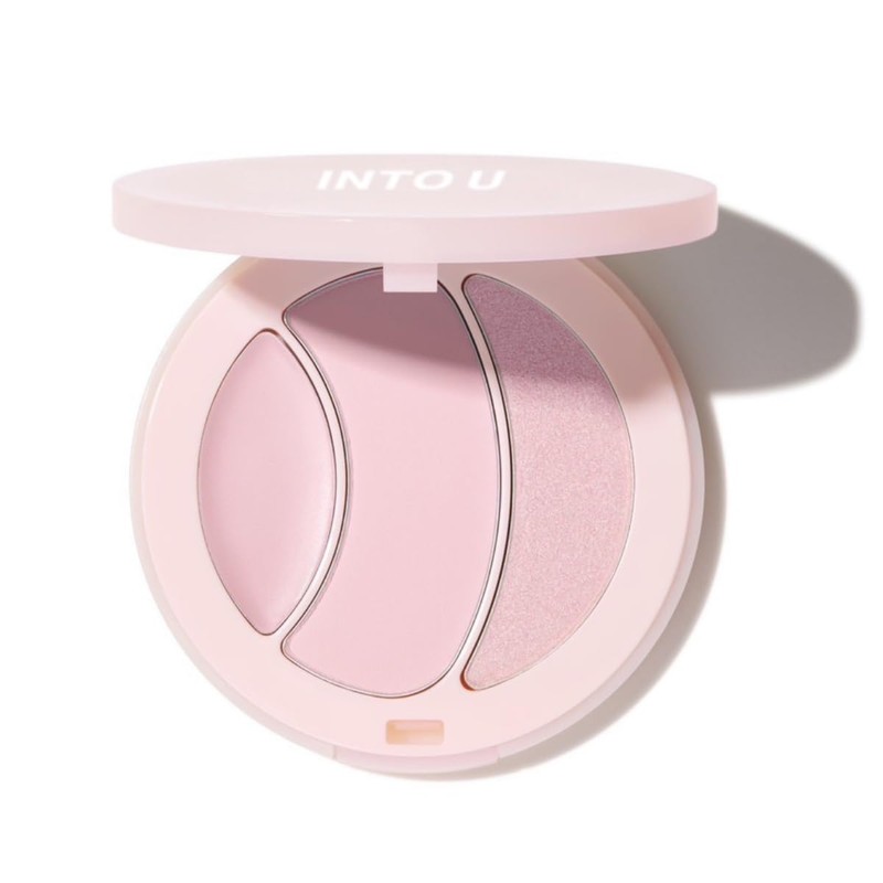 INTO U Highlight Multi-functional Highlight Palette Gloss Cream Powder Glitter