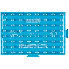 Hama 10.8224 Maxi Transparent Square Pegboard, 8.5 x 1 x 8.5 cm
