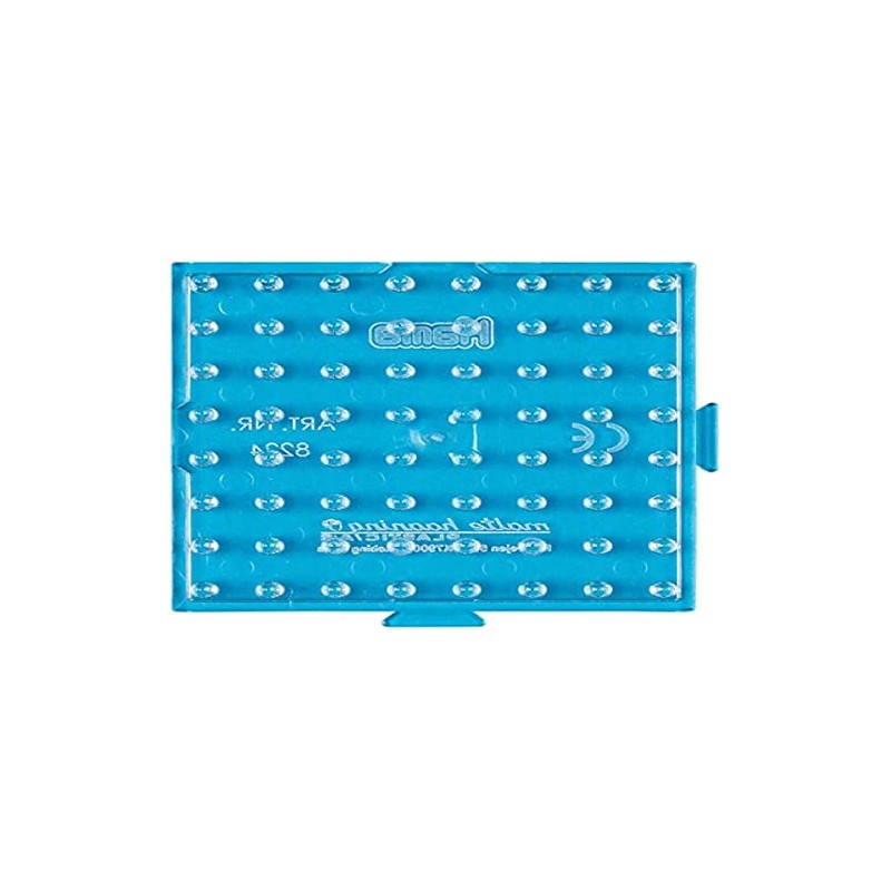 Hama 10.8224 Maxi Transparent Square Pegboard, 8.5 x 1 x