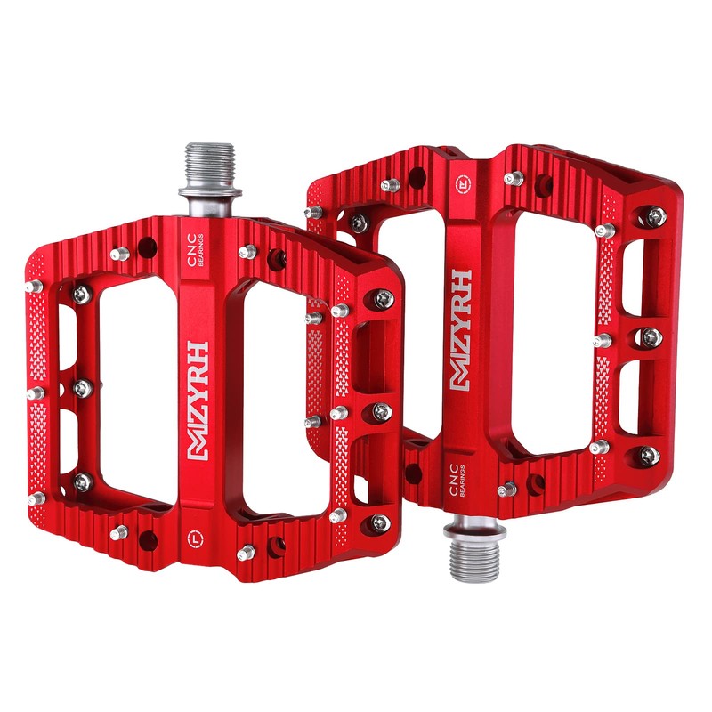 MZYRH Road/Mountain Bike Pedals MTB Pedals Bicycle Flat Pedals 3