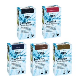 Batikfarben Set 5 Batik Textil Starter Set-Darks