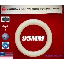 SciMed 95 mm Size Pessary RING Silicone Pelvic Prolapse White