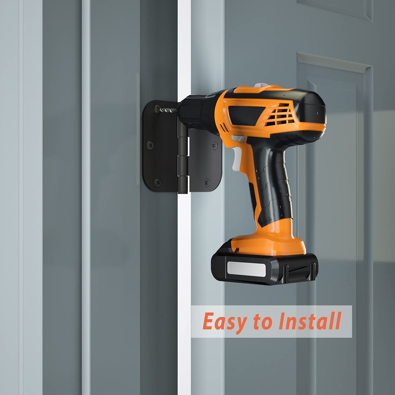 30 Pack Rounded Door Hinges 3.5 x 3.5 inch, 5/8