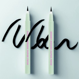 Merrymonde Super Open Pen Eyeliner 0.5g, 01 Vivid Black, 2 pcs. / 메리몽드 슈퍼트임 펜 아이라이너 0.5g, 01비비드블랙, 2개