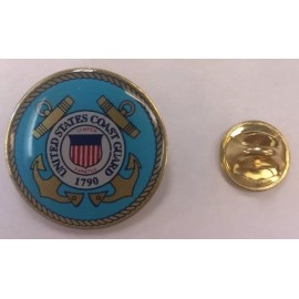 Coast Guard Lapel Pin USA Made