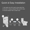 Brondell SWF44 Swash Bidet Filter, Premium Carbon Water Filtration System