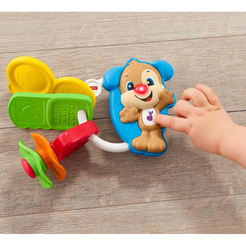 Fisher-Price Keys Counts And Go – Teether Toy Electronic Laugh