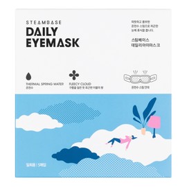 STEAMBASE Daily Eye Mask 5ea 6 Options - 5ea #Fleecy Cloud