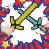 Inflatable Toys Inflatable Large Size Sword Axe Trident Kid Party