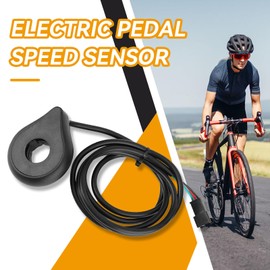 Pedal Assist Sensor, Bicycle Pedal Assistant Kit, Electric Assistant, Speed Sensor with 12 Magnets, Cycling Accessories for Road Mountain Bike