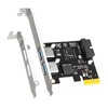 GLOTRENDS U3055N 2-Port USB 3.0 Type-A and USB Header 5Gbps