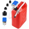 SKYJDM Fuel Transfer Pump with Auto-stop Sensor and 4 Tank