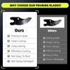 Muscovite 2pcs N920015 & 1pcs Na044629 Cordless Pruning Shears Replacement