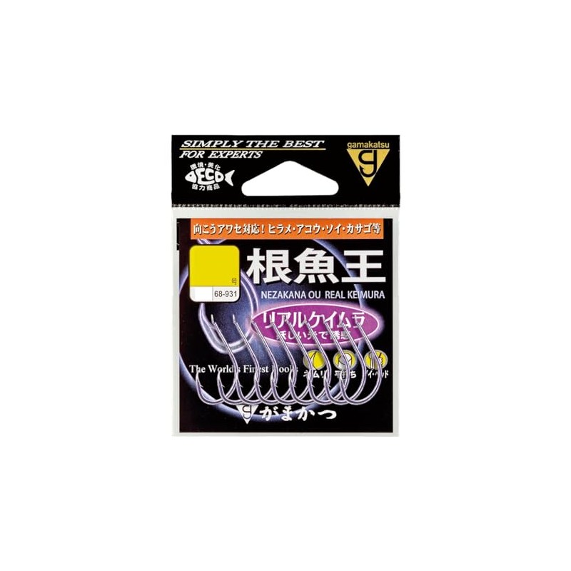 Gamakatsu G Rose, Root Fish (Real Kemura) 18