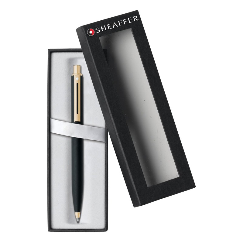 Sheaffer Sentinel Ballpoint Pen Matt Black - Gold Trim