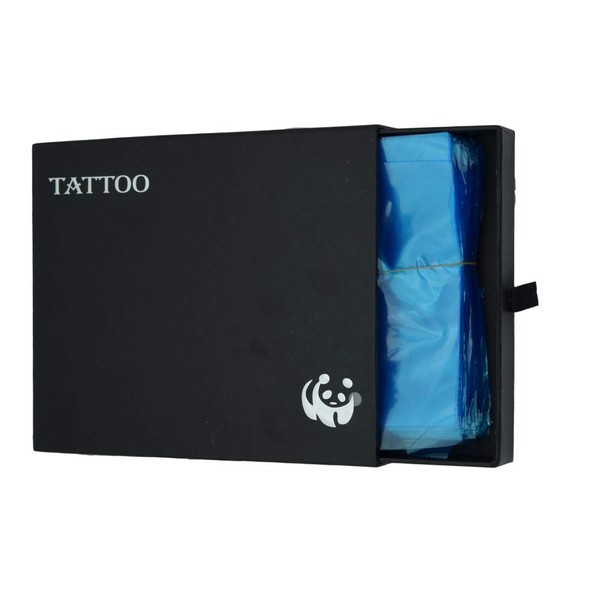 Tattoo Gun Bags,New Star Tattoo 200pcs Disposable Tattoo Supply Tattoo Machine Sleeves Cover Bags Blue Plastic Machine Bag For Tattoos Supplies