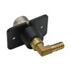 Flush Mount Air Fitting 90 degree female 1 bsp to