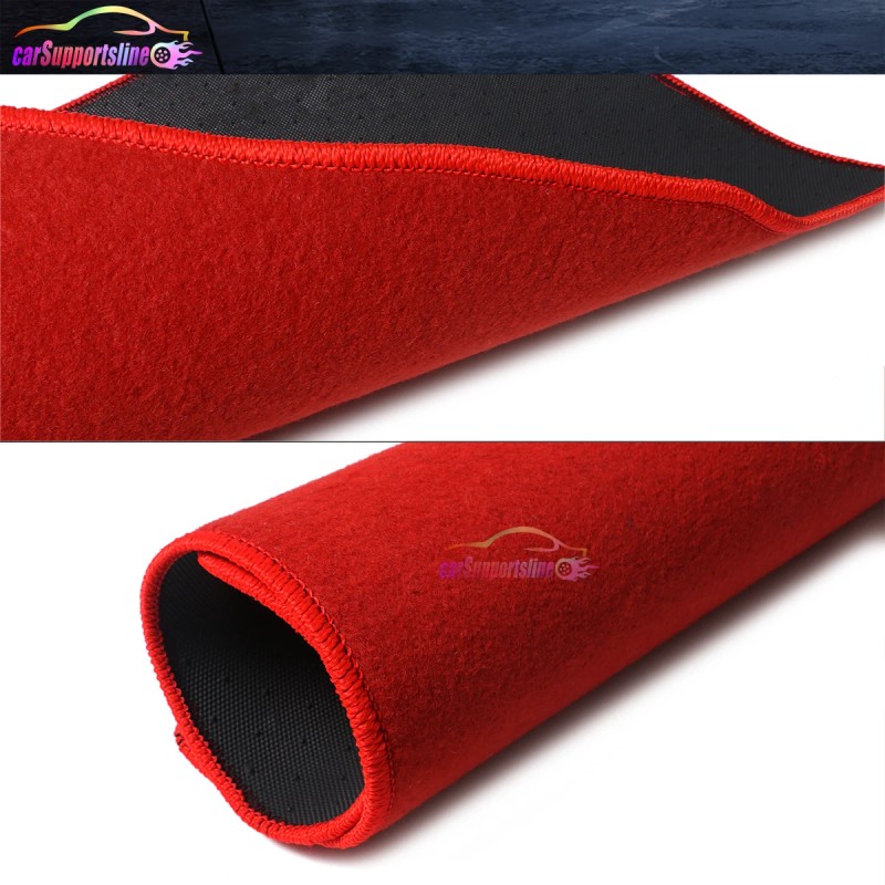Unbranded Fit For 16-21 Honda Civic 4DR 2DR Red Nylon