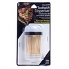 Jacent renewable Bamboo Toothpick Dispenser, 200 Count per Package, 1-Pack