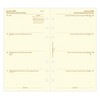 Filofax Personal week on two pages cotton cream 5 Language