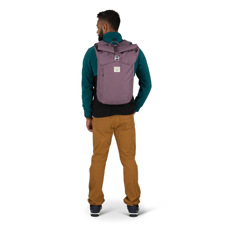 Osprey Arcane Roll Top Commuter Backpack, Purple Dusk Heather